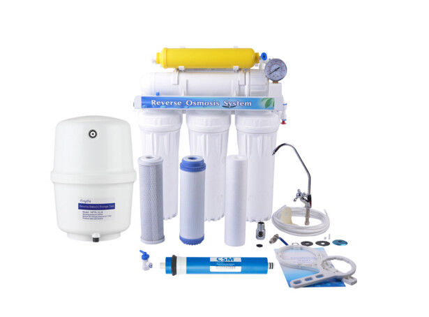 220V /110V 6 Stage Reverse Osmosis Water Purification System without Pump