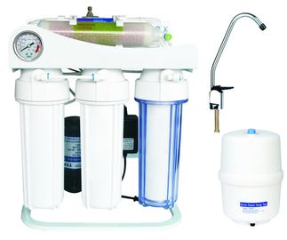 Sistema a livello automatico domestico di depurazione delle acque di osmosi inversa 50-100gpd